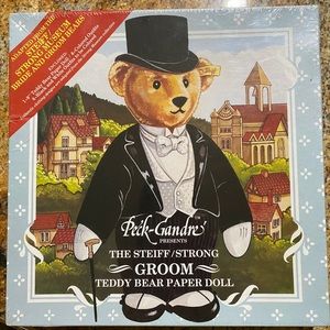 NWT Steiff Bear paper doll kit- unopened